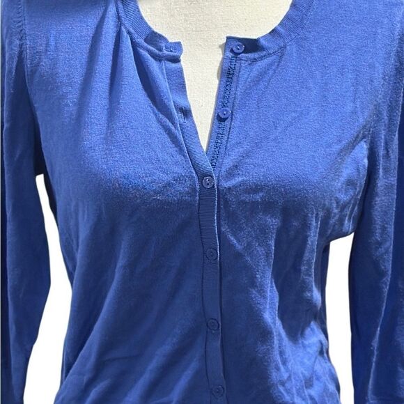 Halogen 3/4 sleeve cardigan - Picture 2 of 5